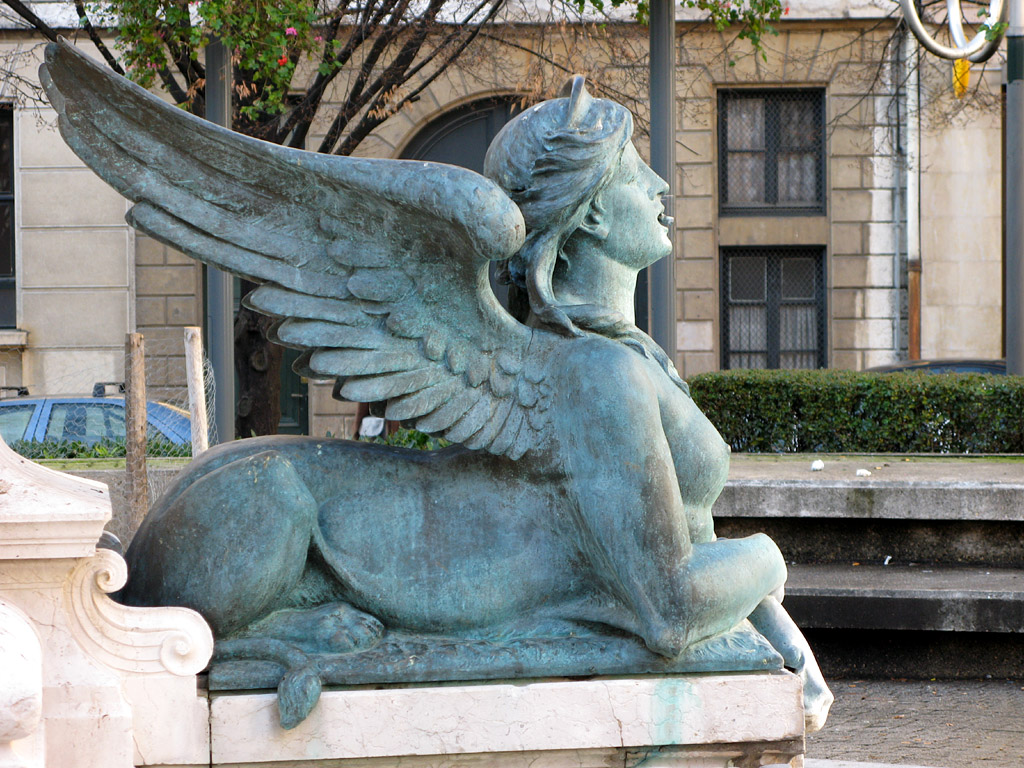 Socle statue d’Ampère par Testor Lyon 2ème