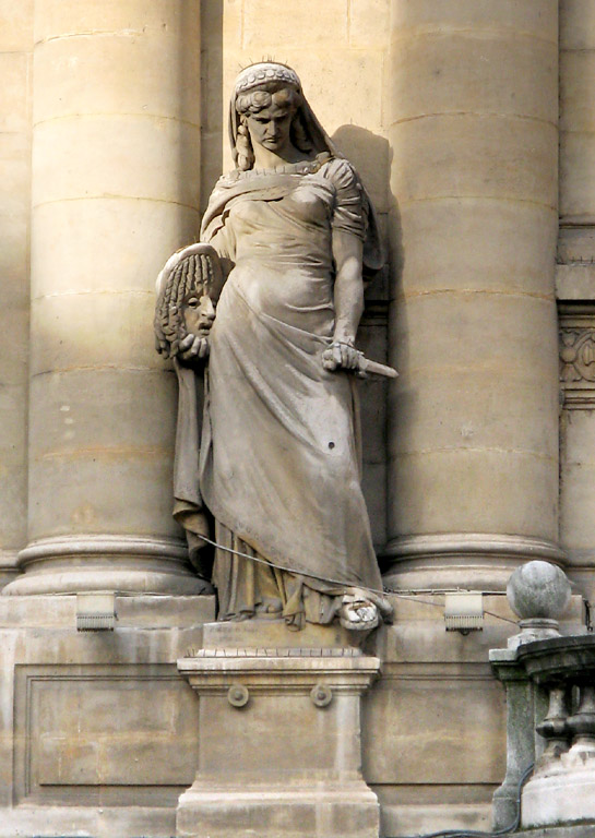Théatre des Célestins "La tragédie" par Louis-Auguste Roubaud (1828-1906).Lyon 2ème