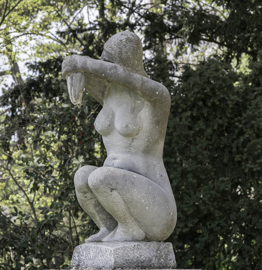 "Hommage aux Sculpteurs et Peintres Lyonnais Disparus" Par Georges Salendre (1890-1985), Jardin des Chartreux Lyon 1er