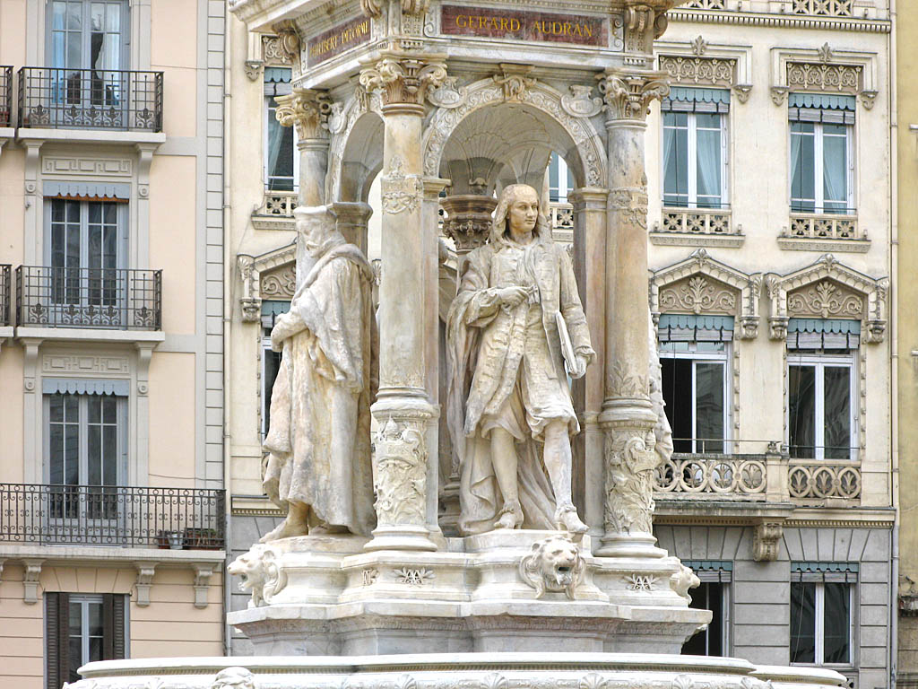 Gérard AUDRAN Lyon 1640 - Paris 1703 Graveur Place des Jacobins Lyon 2ème