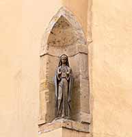 Statueette Montée du Garillan et Montée Saint Barthélémy Lyon 5ème