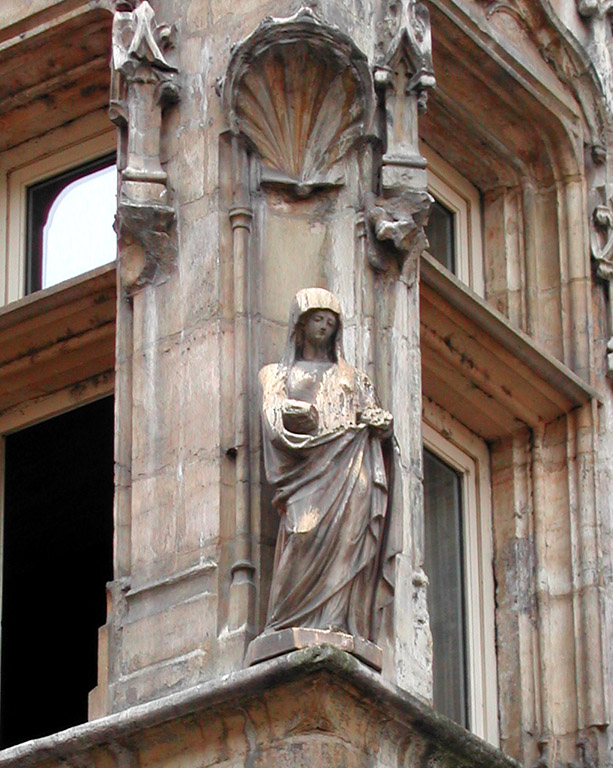 Statue rue Lainerie Lyon 5ème