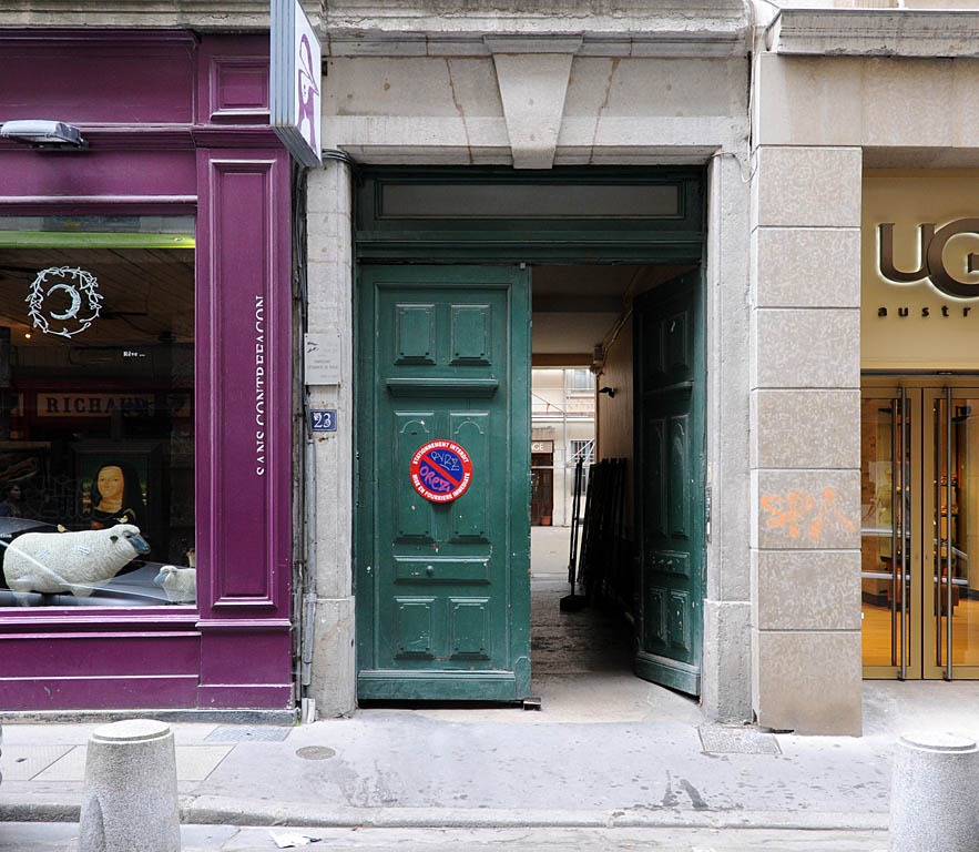 Passage Tolozan du 23 rue Longue au 8 rue du Plâtre Lyon 1er