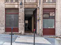 Sortie rue Colomes - Traboule du 9 rue Diderot au 29 rue Imbert Colomes ou au 14 MontÃ©e Saint SÃ©bastien - Lyon 1er