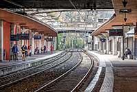 Gare de Gorge de Loup au bout du Tunnel de Loyasse Lyon 9ème