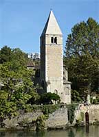 Clocher de la Chapelle Notre Dame des Graces de l’Ile Barbe Lyon 9ème