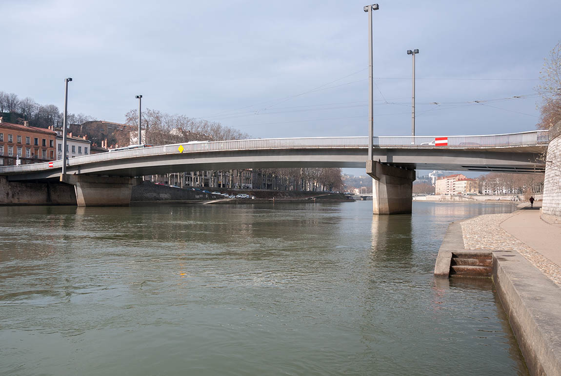 Pont Koenig à Vaise Lyon 9ème
