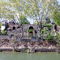 Le Quais de la Saône à Saint Rambert l’Île Barbe (Lyon 9ème)