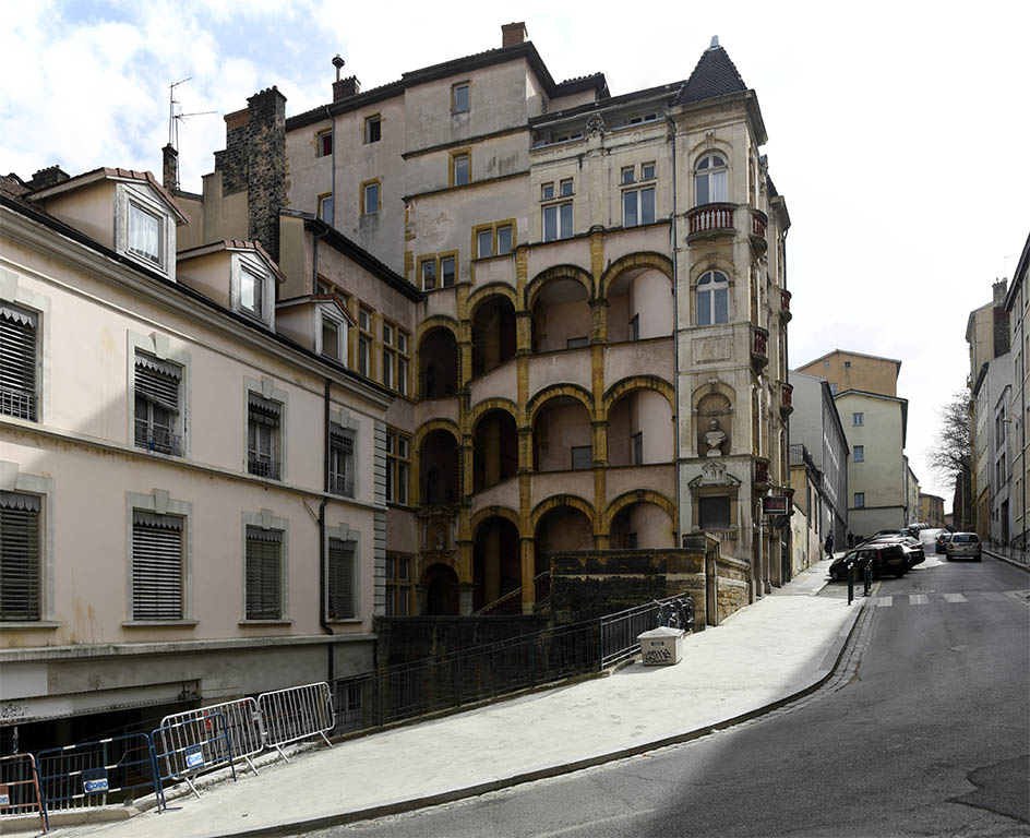 Hotel Paterin, Maison Henri IV Montée Saint Barthélémy Lyon 5ème