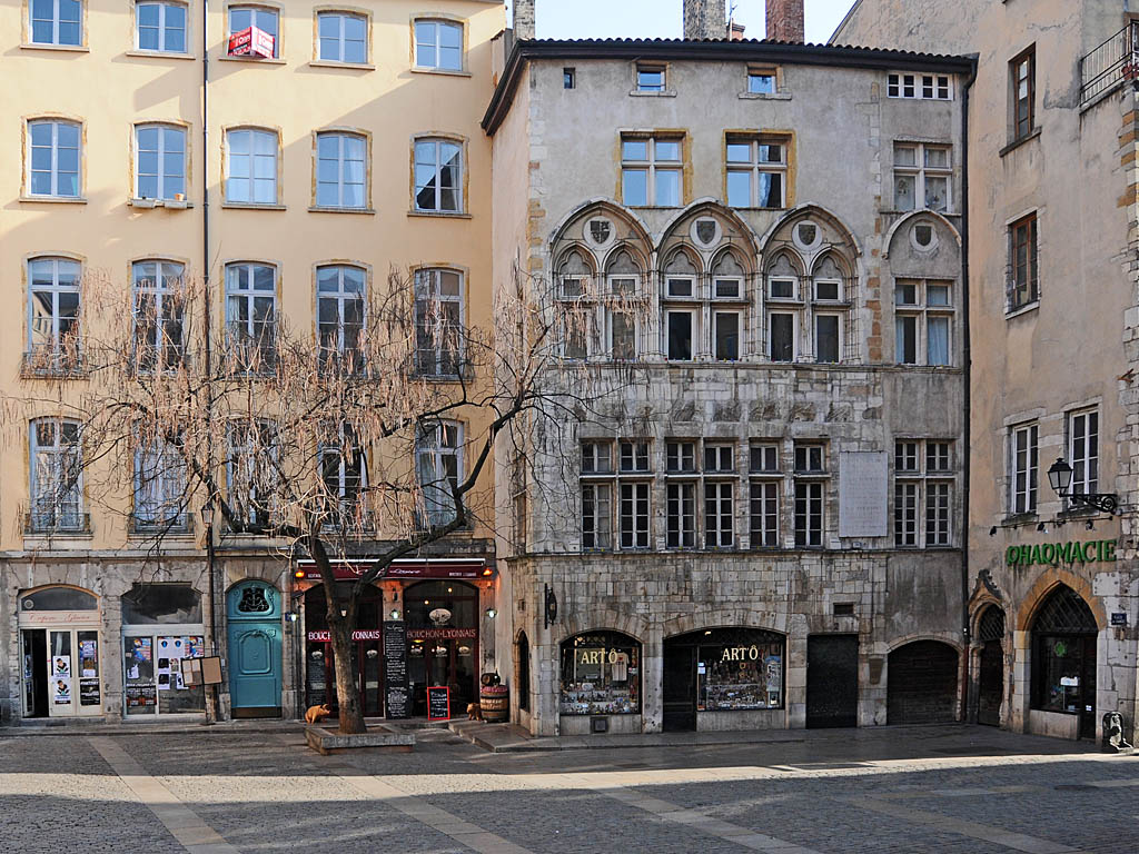 Maison Thomassin, Place du Change Lyon 5ème